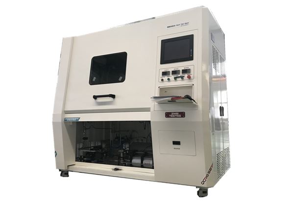 Steel pipe impulse testing machine